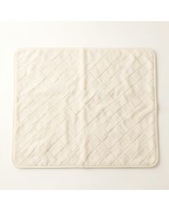 Dawn Edge Bath Mat - Ivory (synthetic illustration; no displayed measurements)