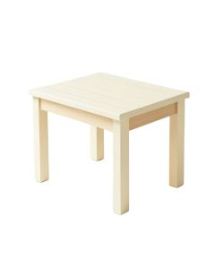 Hill Bridge Compact Balcony Table - Cream (synthetic illustration; no displayed measurements)