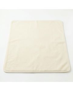 Slate Crest Bath Mat - Ivory (synthetic illustration; no displayed measurements)