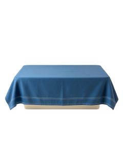 Alder Crossing Flat Bed Sheet - Blue