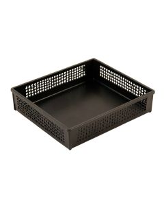 Field Fold Empty Under-Desk Cable Tray - Black (synthetic illustration; no displayed measurements)