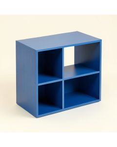 Hill Crest Desktop Shelving Unit - Blue (synthetic illustration; no displayed measurements)
