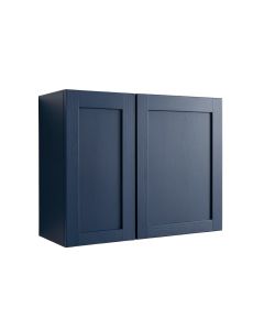 Sage Arc Wall-Mounted Entry Cabinet - Navy