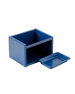 Sage Bend Empty Coffee-Station Organizer - Blue (synthetic illustration; no displayed measurements)