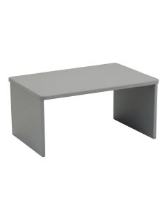 Ash Crest Desktop Monitor Riser - Gray (synthetic illustration; no displayed measurements)