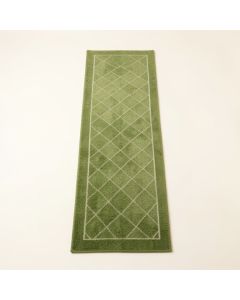 Oak Branch Narrow Runner Rug - Green (synthetic illustration; no displayed measurements)