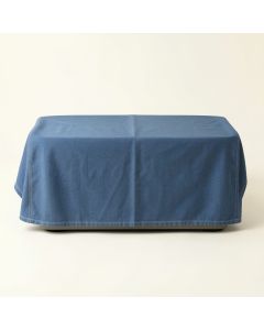 Shore Brook Flat Bed Sheet - Blue (synthetic illustration; no displayed measurements)