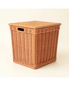 Hazel Branch Laundry Hamper - Terracotta (synthetic illustration; no displayed measurements)
