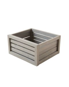 Oak Falls Empty Furniture-Style Litter Enclosure - Gray (synthetic illustration; no displayed measurements)