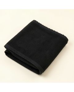 Oak Dale Bath Towel - Black (synthetic illustration; no displayed measurements)