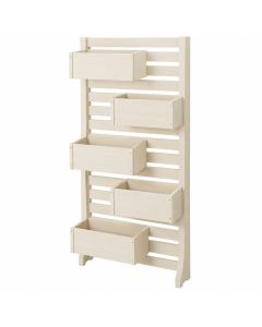 Birch Branch Empty Vertical Garden Frame - Cream