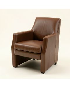 Rohando Leather Upholstered Dining Chair (synthetic illustration; no displayed measurements)