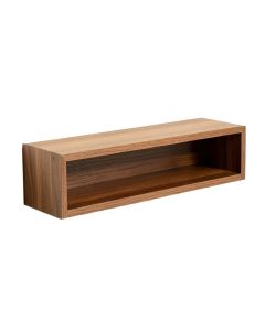 Poulan Pine Solid Wood Floating Shelf (synthetic illustration; no displayed measurements)
