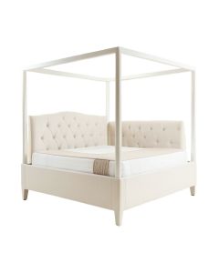Twerton Tufted Four Poster Bed (synthetic illustration; no displayed measurements)