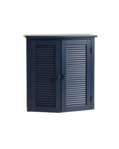 Hazel Crossing Wall-Mounted Laundry Cabinet - Navy