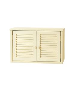 Olive Bluff Wall-Mounted Entry Cabinet - Cream (synthetic illustration; no displayed measurements)
