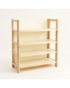 Cliff Bend Empty Seed-Starting Shelving Unit Without Lights - Cream (synthetic illustration; no displayed measurements)