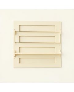Stone Bridge Empty Wall-Mounted Tool Organizer Panel - Ivory (synthetic illustration; no displayed measurements)