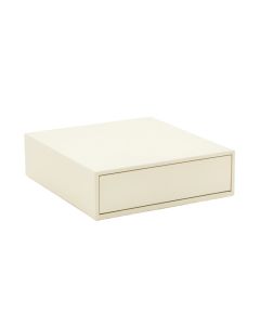 River Branch Desktop Monitor Riser - Cream (synthetic illustration; no displayed measurements)