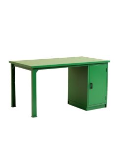 Juniper Bend Empty Workshop Workbench - Green