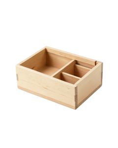 Slate Arc Empty Coffee-Station Organizer - Beige