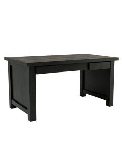 Heath Bluff Empty Workshop Workbench - Black (synthetic illustration; no displayed measurements)