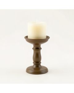 Exclamation 28 '' Iron Wall Sconce With Candle Included (synthetic illustration; no displayed measurements)