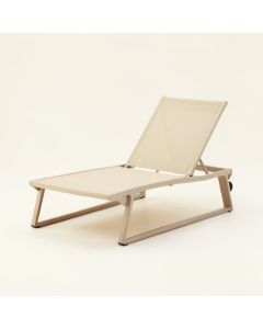 Bay Branch Outdoor Lounge Chair - Beige (synthetic illustration; no displayed measurements)