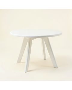 Lake Bridge Patio Table - White (synthetic illustration; no displayed measurements)