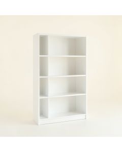 Ridge Bluff Freestanding Bookcase - White (synthetic illustration; no displayed measurements)