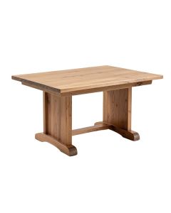 Brookhurst Drop Leaf Rubberwood Solid Wood Dining Table