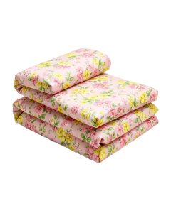 Vintage Floral 4 Piece Crib Bedding Set
