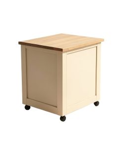 Aadham Kitchen Island With Wood Top
