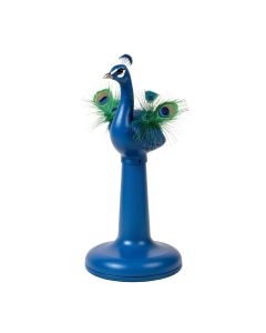 Cantril Jeweled Led Solar Peacock Wind Rotator