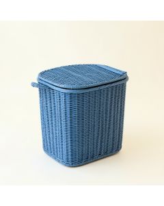 Wren Bend Laundry Hamper - Blue (synthetic illustration; no displayed measurements)