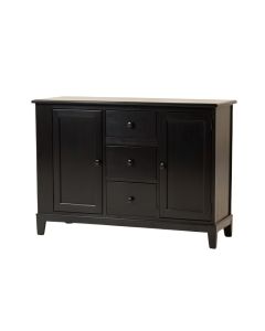 69 Inch Wooden Sideboard Buffet Storage Cabinet With 2 Doors & 3 Drawers