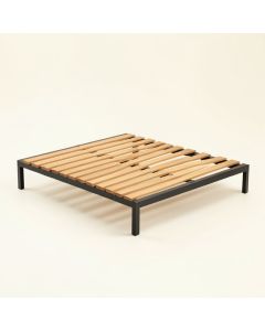 Harden Wood Slat And Metal Platform Bed Frame (synthetic illustration; no displayed measurements)