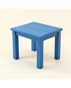 Cedar Dale Compact Balcony Table - Blue (synthetic illustration; no displayed measurements)