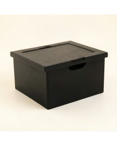 Willow Arc Low Toy Storage Unit - Black (synthetic illustration; no displayed measurements)