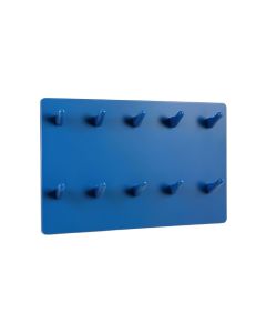 Moss Crossing Empty Wall-Mounted Tool Organizer Panel - Blue