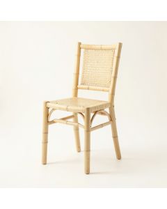 Moss Edge Dining Chair - Ivory (synthetic illustration; no displayed measurements)