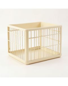 Holly Bend Empty Furniture-Style Pet Crate - Cream (synthetic illustration; no displayed measurements)