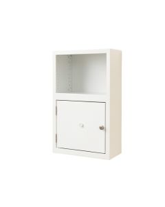 Fern Dale Wall-Mounted Entry Cabinet - White (synthetic illustration; no displayed measurements)