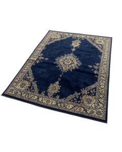 Arteaga Oriental Navy Area Rug