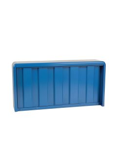 Clay Brook Narrow Outdoor Storage Bench - Blue (synthetic illustration; no displayed measurements)
