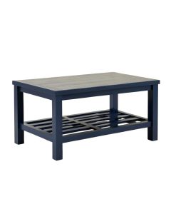 Fern Bend Coffee Table - Navy (synthetic illustration; no displayed measurements)