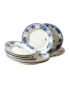 Spode Home Blue Indigo 16 Piece Dinnerware Set , Service For 4