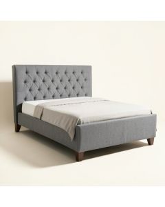 Jacaleb Queen Tufted Upholstered Low Profile Standard Bed (synthetic illustration; no displayed measurements)