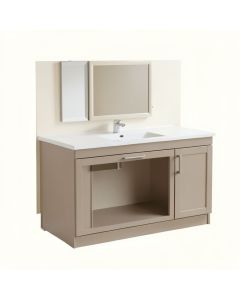 Phoebe Drilling Wall Mount 24 '' Single Bathroom Vanity Set With Handles (synthetic illustration; no displayed measurements)