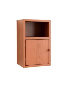 Linden Dell Wall-Mounted Entry Cabinet - Terracotta (synthetic illustration; no displayed measurements)